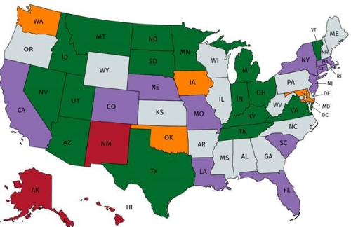 RON map april 2019