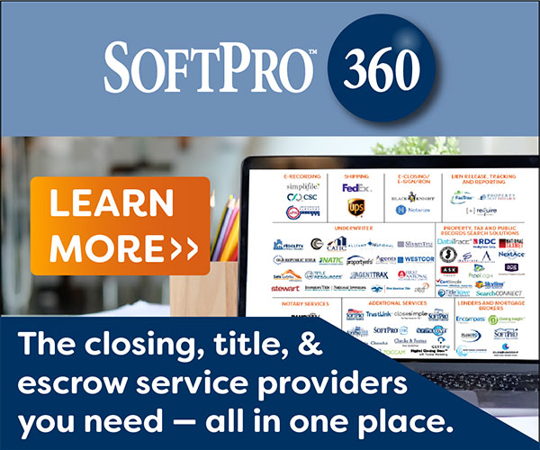 SoftPro is the nation's leading provider of closing and title software, consistently pushing the technological envelope to pioneer the most powerful and comprehensive closing and title automation software on the market. SoftPro's Award-Winning Software combines cutting-edge technology with outstanding support to make your business more productive, efficient and boost your revenue.