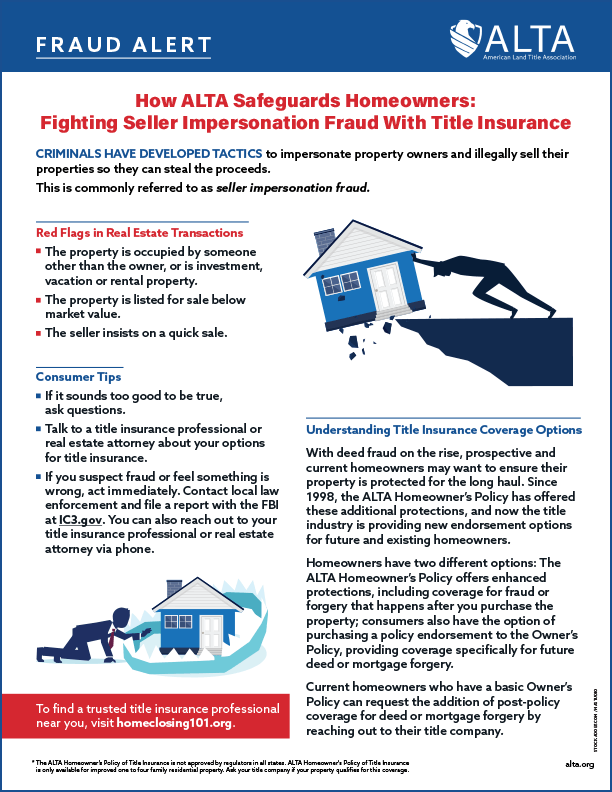 PDF File ALTA Fraud Policy Forms One-Pager