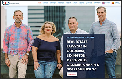 Screenshot Website Blair Cator Pickerin Website